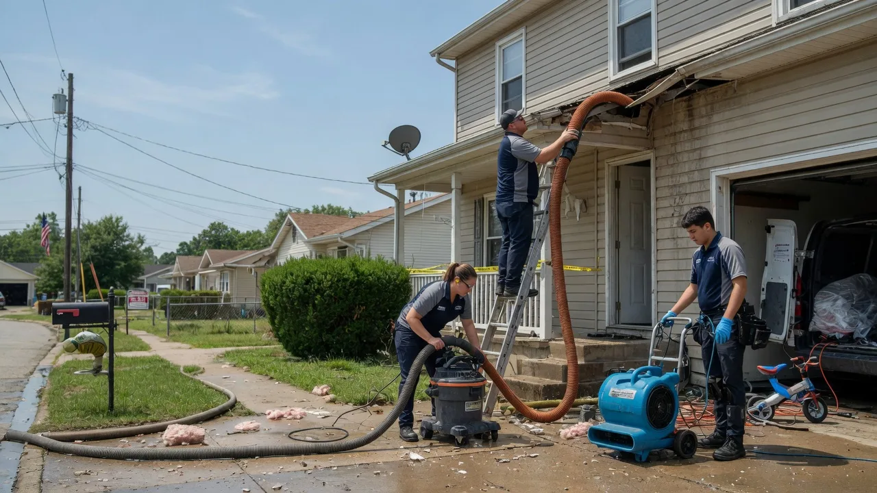 Water Damage Restoration in Pisgah Forest, NC near me